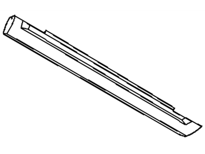 Mopar 5166228AA SILL-Body Side