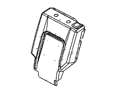 Mopar YF771L5AA Rear Seat Back Cover