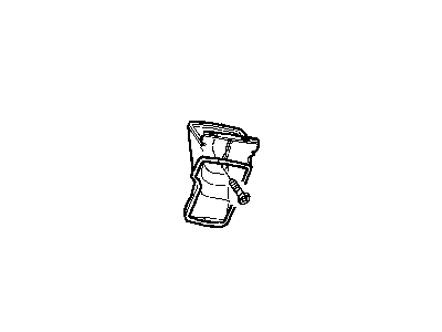 Mopar 55056045AA Adapter-DEFROSTER Duct