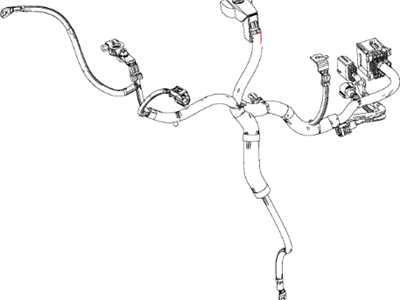 Mopar 68237156AC Battery Wiring