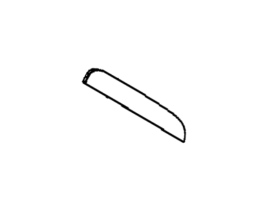 68154574AA Mopar Reflector-FASCIA Illustration 1 of 1