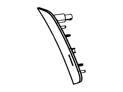 Mopar 68085233AB Reflector-Side Marker