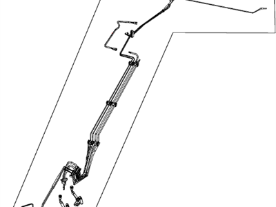 2013 Chrysler 300 Brake Line - 68057674AF