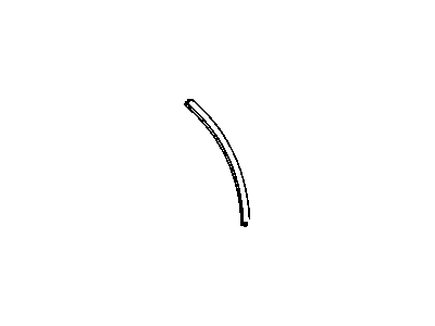 Mopar 4673932AB WEATHERSTRIP-WHEELHOUSE