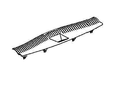 Mopar 5HS29XDVAF Cover-LIFTGATE SCUFF