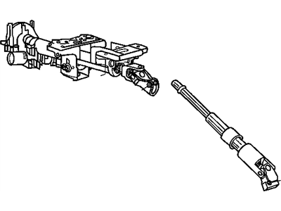 Chrysler Steering Shaft - 5057223AA