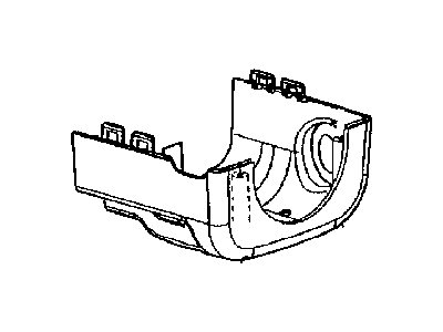 Mopar ZT38BDAAA SHROUD-Steering Column