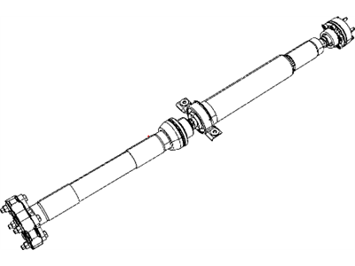 Mopar 52853649AF Rear Drive Shaft