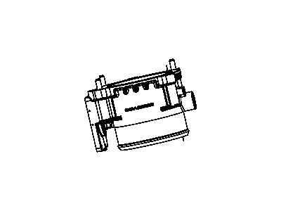 2007 Dodge Ram 3500 Throttle Body - 68005259AA