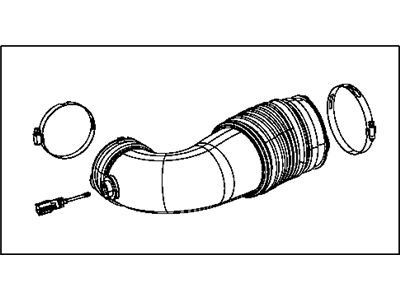 Mopar 4861940AC Fuel Clean Air Duct