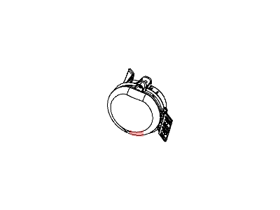 Mopar 68104820AB Front Fog Lamp