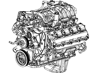 Mopar R8278435AA Engine-Long Block