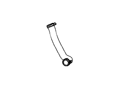 Mopar 5278967AF Hose-Radiator Outlet