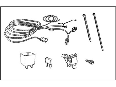 Mopar 82209766 Wiring-Trailer Tow - 7 Way