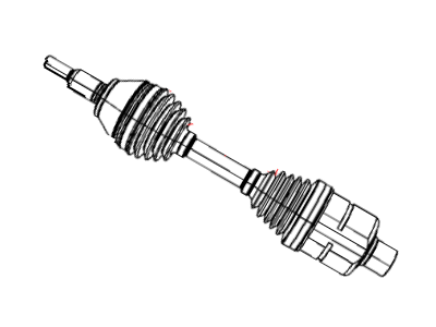 2004 Dodge Ram 1500 Axle Shaft - R2114556AA