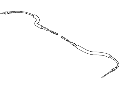 Chrysler Concorde Parking Brake Cable - 4779076