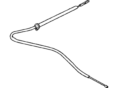 2004 Chrysler 300M Parking Brake Cable - 4779182AA