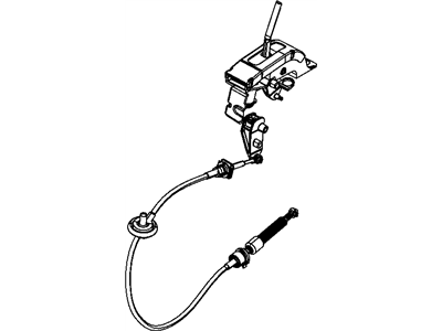 Mopar 52126222AC Transmission Case Shift Control Cable