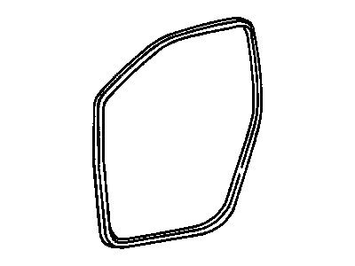 Mopar 4814781AB WEATHERSTRIP-Rear Door Opening