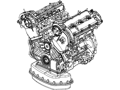 Mopar 68233750AB Engine-Long Block