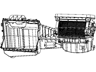 Mopar 68004192AA Housing-Blower Motor