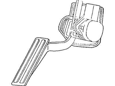 Mopar 4612742 Pedal-Accelerator