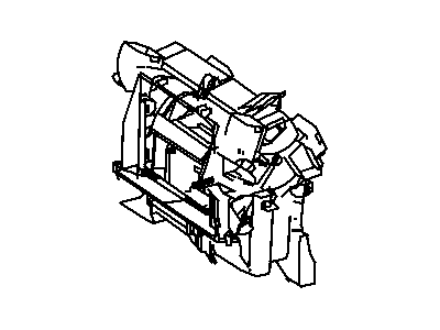 Mopar 68012673AA Housing-A/C And Heater