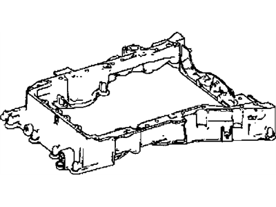 2010 Dodge Caliber Oil Pan - 68091841AA