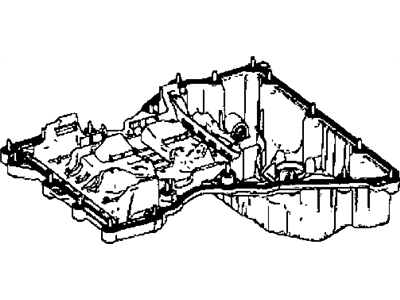 Jeep Compass Oil Pan - 68155606AA