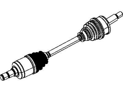 Mopar R4578600AA Axle Half Shaft