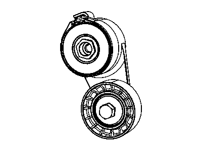 Mopar 4627618AA TENSIONER-Belt