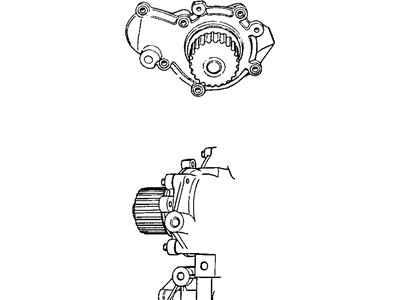 Mopar 4884159AA Engine Cooling Water Pump