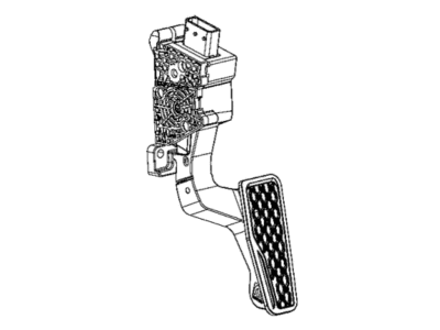 Mopar 4581893AC Pedal-Accelerator