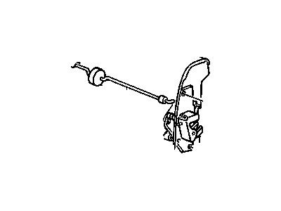 Mopar 55076165AB Tailgate Latch