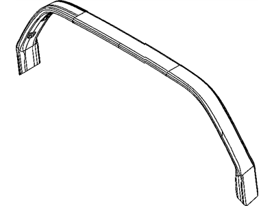 Mopar 5067665AE WEATHERSTRIP-Rear Quarter Window