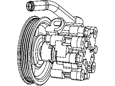 Mopar 4766041AB Power Steering Pump