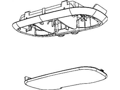 2014 Chrysler 200 Dome Light - 1AN73HL1AB