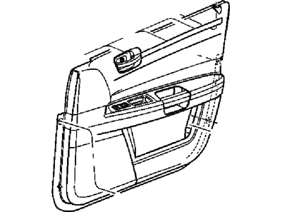 Mopar 5191322AA Handle-Door Pull