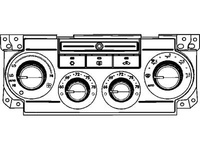 Mopar 4596495AC Air Conditioner And Heater Control