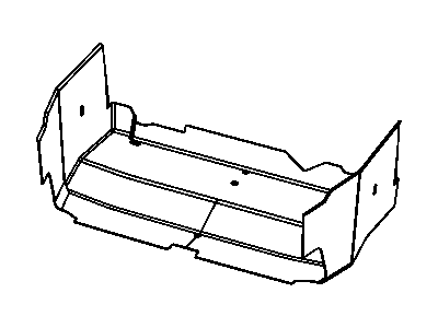 Mopar 55057108AA DEFLECTOR-Radiator