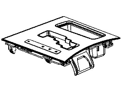 Mopar 1UF25AAAAC Bezel-Gear Shift Indicator