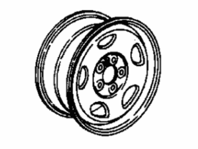 1996 Dodge Intrepid Spare Wheel - 4582184
