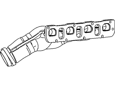 2010 Jeep Grand Cherokee Exhaust Manifold - 5037638AD