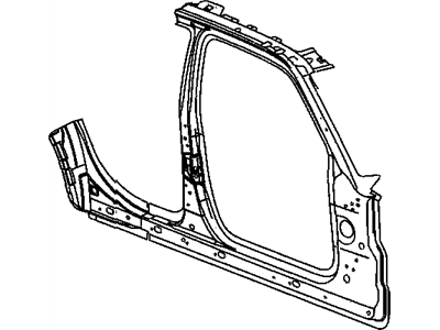Mopar 68096294AC Panel-Body Side Aperture Inner