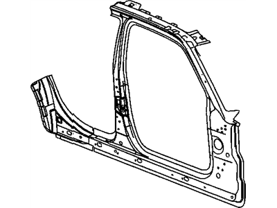 Mopar 68096294AB Panel-Body Side Aperture Inner