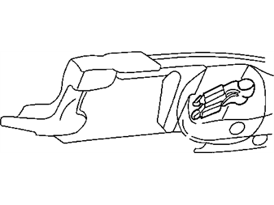 2002 Dodge Viper Weather Strip - 4848644AE