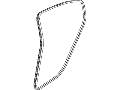 2012 Chrysler 200 Weather Strip - 1DZ08XXXAE