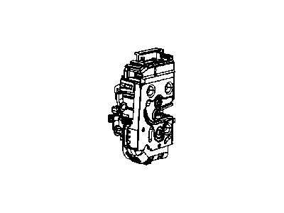 Mopar 4589272AL Right Front Door Manual Latch