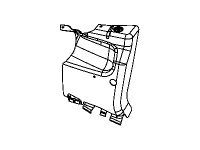 Mopar 5029725AD Panel-Grille Opening