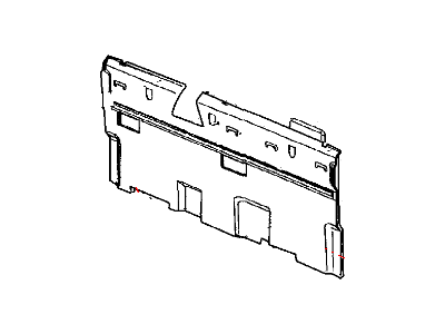 Mopar 55350923AG SILENCER-Panel Inner